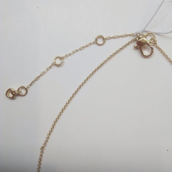 Kate Spade New Red Flower Necklace - Picture 3 of 3